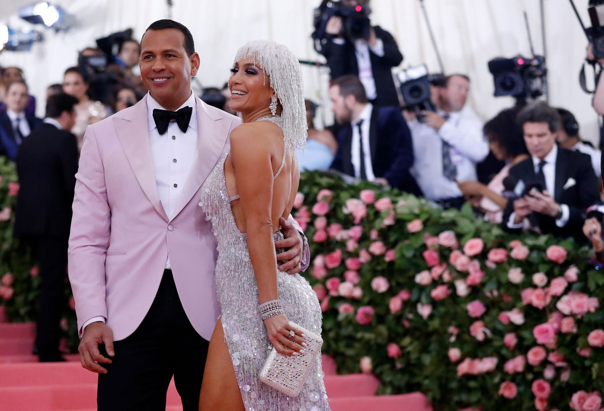 <i>Mario Anzuoni/Reuters</i><br/>Alex Rodriguez and Jennifer Lopez in 2019.