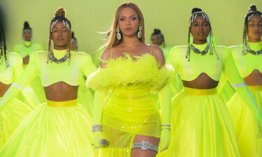 Beyoncé performs during the ABC telecast of the 94th Oscars® on Sunday