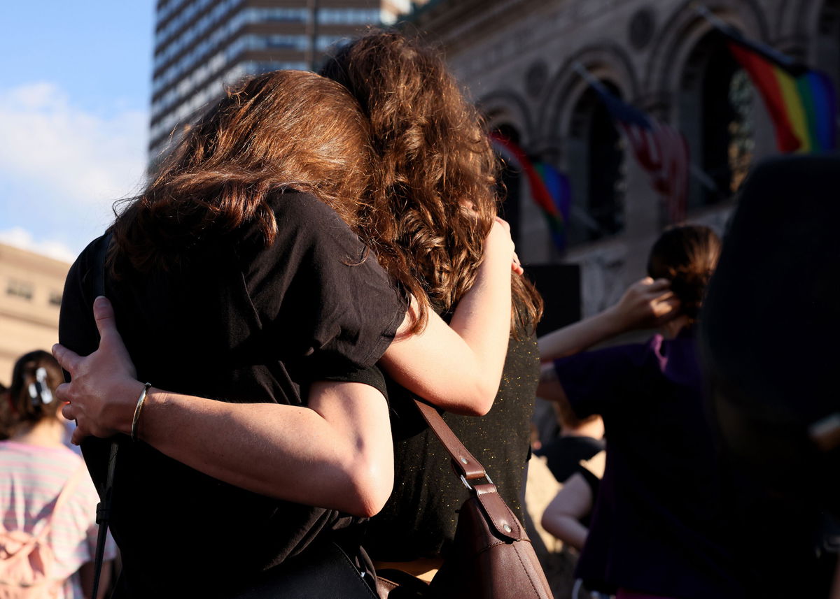<i>Jessica Rinaldi/The Boston Globe/Getty Images</i><br/>It's important to take the time you need to process your emotions in the wake of the US Supreme Court's reversal of Roe v. Wade.