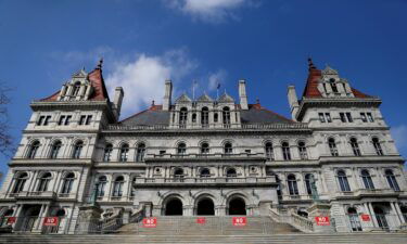 A view of the New York State Capitol in Albany