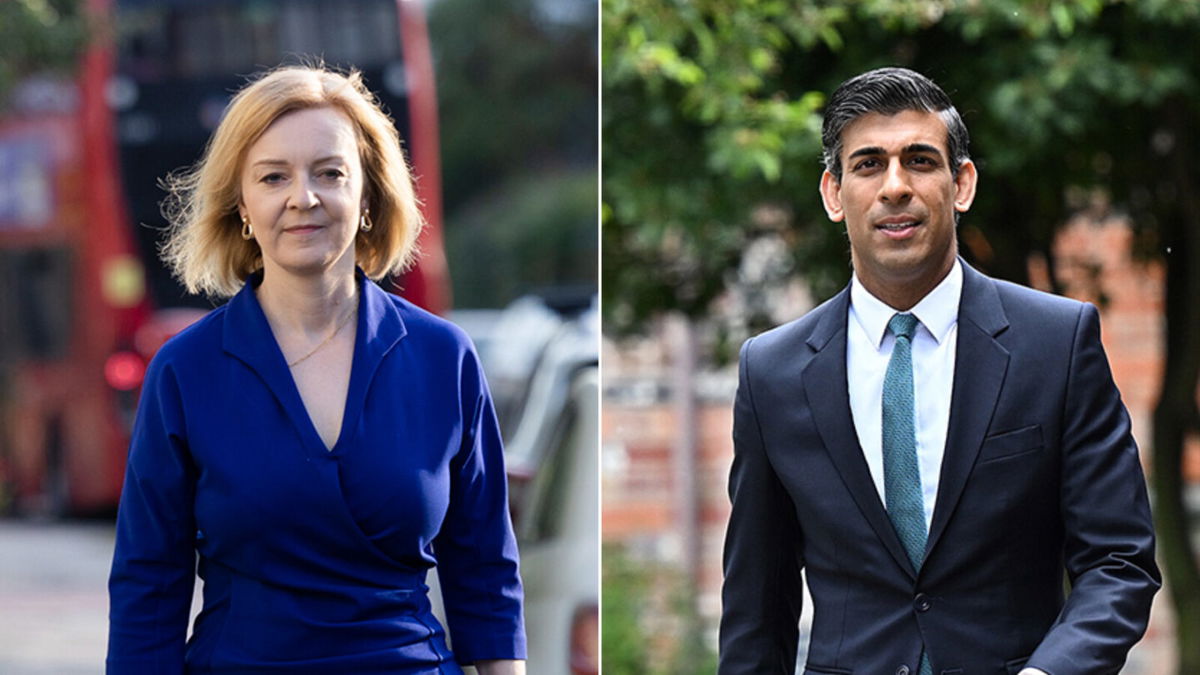 <i>Dan Kitwood/Oli Scarff/WPA/Pool/Getty Images</i><br/>The two final candidates in the race to become the UK's new prime minister