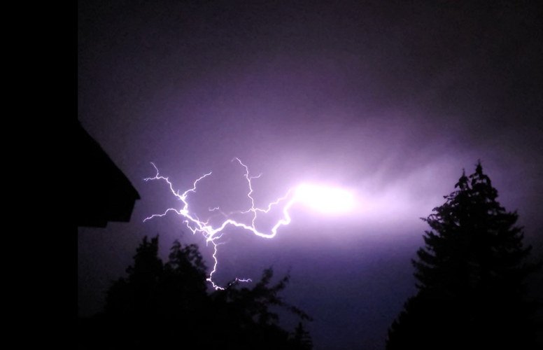 Your photos: Lightning crackles across the High Desert skies