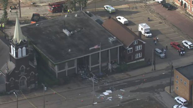 <i>KDKA</i><br/>Two people were injured in an explosion at the former YWCA building in McKeesport on Tuesday morning.