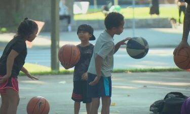 Families gathered at Dawson park Friday afternoon for a family fun day put on by the Black Parent Initiative.