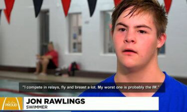 Jon Rawlings is one of the 19 swimmers nationwide to qualify for the the World Down Syndrome Swimming Championship in Portugal.