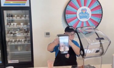 Video of 28-year-old Dale Beck celebrating her first paycheck from Howdy Homemade Ice Cream has gone viral