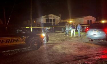 Two boys were killed in a mobile home fire in Irvington Thursday night.