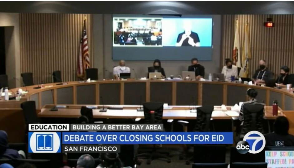 <i>KGO</i><br/>San Francisco's public schools will add two Muslim holidays next academic year.