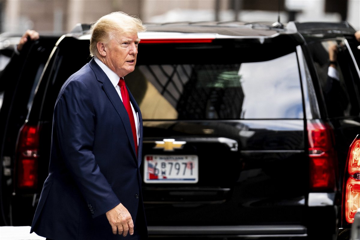 <i>Julia Nikhinson/AP</i><br/>The FBI recovered 11 sets of classified documents from its search of former President Donald Trump's Mar-a-Lago home earlier this week. Trump is pictured leaving Trump Tower in New York on August 10.