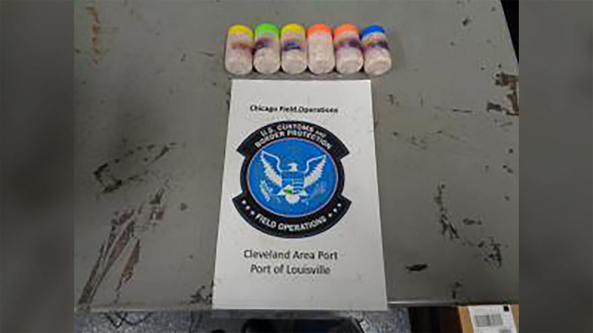 <i>US Customs and Border Protection</i><br/>US Customs and Border Protection has seized a shipment of fentanyl hidden in pill bottles that was strong enough to potentially kill tens of thousands of people