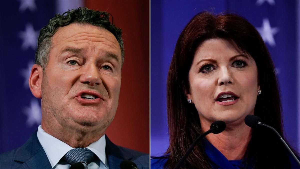 <i>AP</i><br/>Tim Michels and Rebecca Kleefisch are running for the GOP nomination for Wisconsin governor.