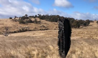 Two Australian farmers discovered debris from a Space X craft on their land.