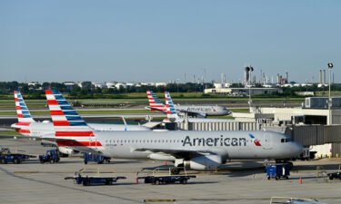 American Airlines planes are seen at Philadelphia International Airport in Philadelphia
