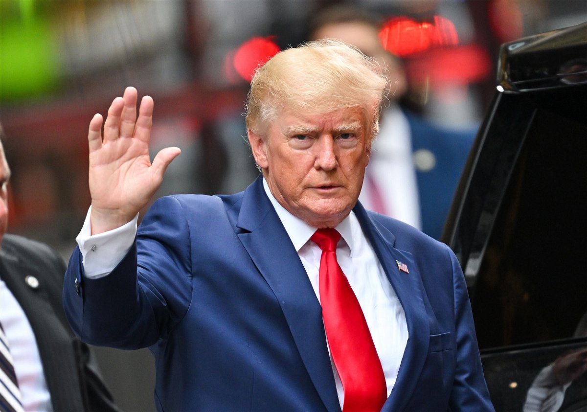 <i>James Devaney/GC Images/Getty Images</i><br/>Former President Donald Trump leaves Trump Tower to meet with New York Attorney General Letitia James for a civil investigation on August 10 in New York City. Trump is reportedly nearing a decision on when to announce his 2024 bid.