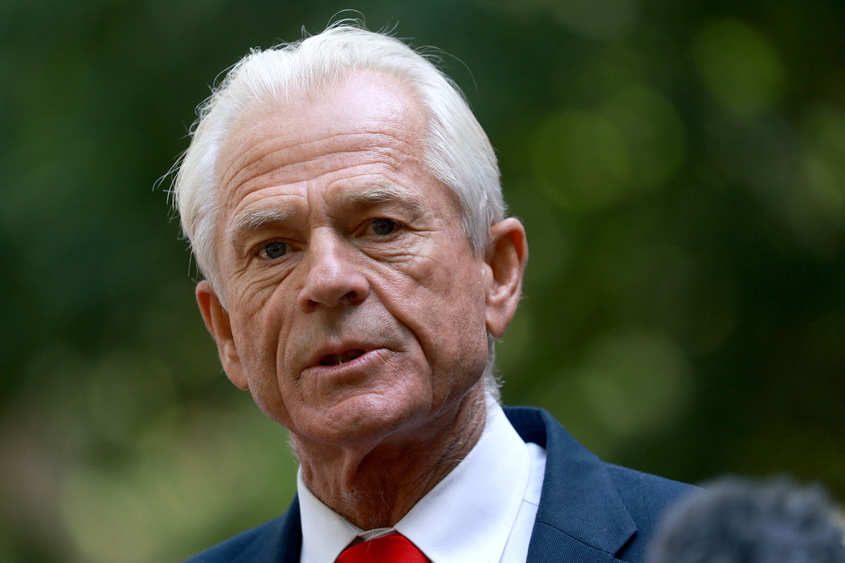 <i>Joe Raedle/Getty Images</i><br/>The Justice Department sued former White House trade adviser Peter Navarro on August 3