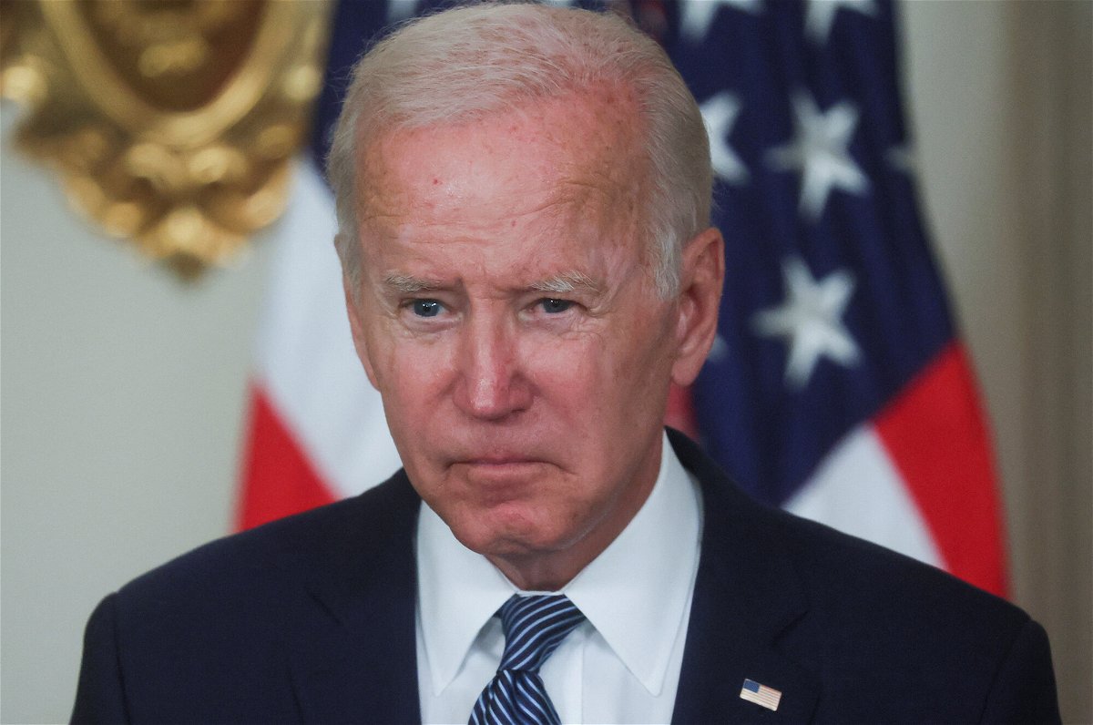 <i>Leah Millis/Reuters</i><br/>The only thing that climbed as high as gas prices earlier this year was the disapproval of US President Joe Biden
