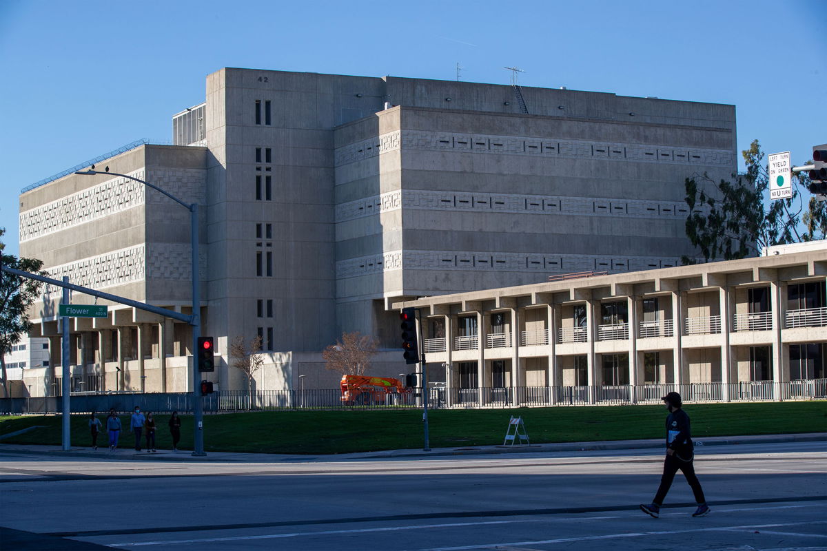 <i>Allen J. Schaben/Los Angeles Times/Getty Images</i><br/>A former inmate who alleges her newborn died in the hospital after staff at a California jail was slow to respond to her medical emergency