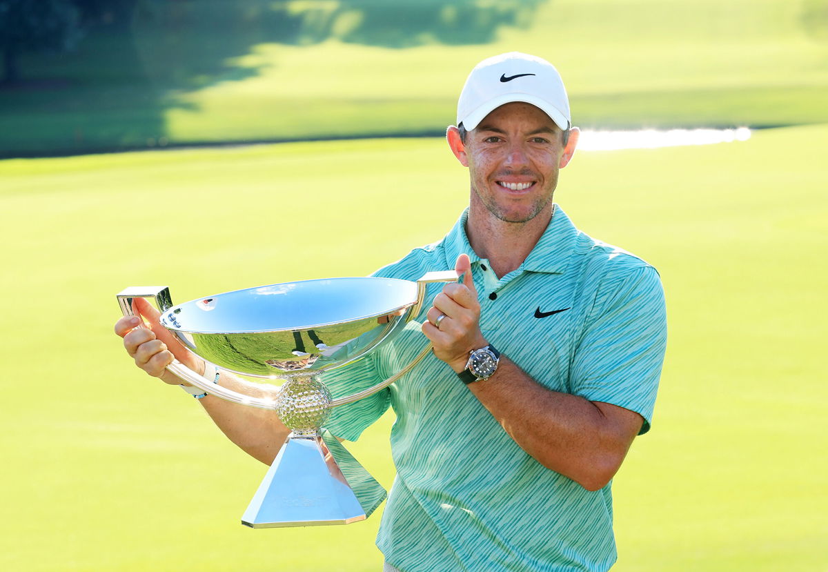 <i>Sam Greenwood/Getty Images</i><br/>Rory McIlroy won the Tour Championship on August 28