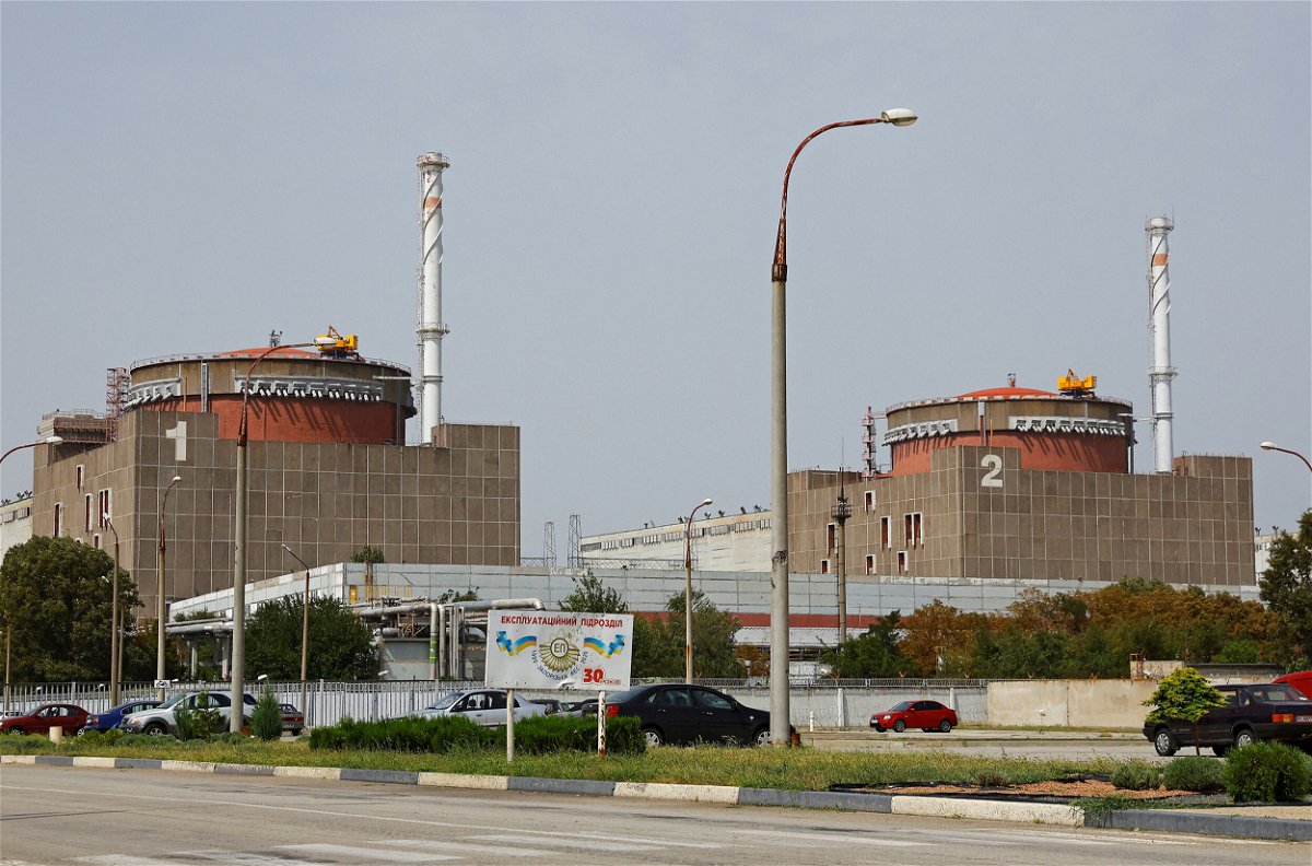 <i>Alexander Ermochenko/Reuters</i><br/>Ukraine's Zaporizhzhia nuclear power plant