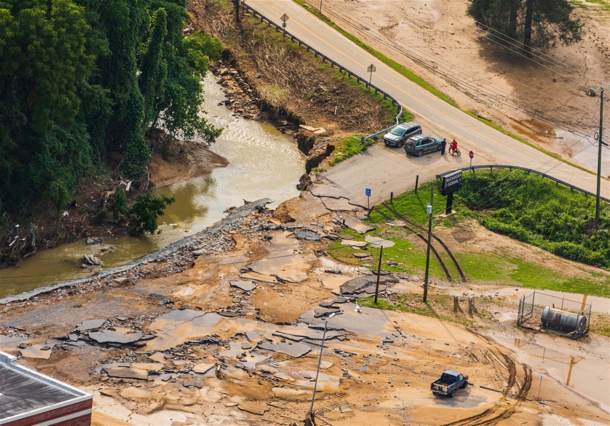 <i>U.S Army/Spc. Danielle Sturgill/Reuters</i><br/>Swaths of eastern Kentucky that have already been saturated by days of rainfall and washed over by deadly floodwaters faced yet another night of flood risk going into August 2