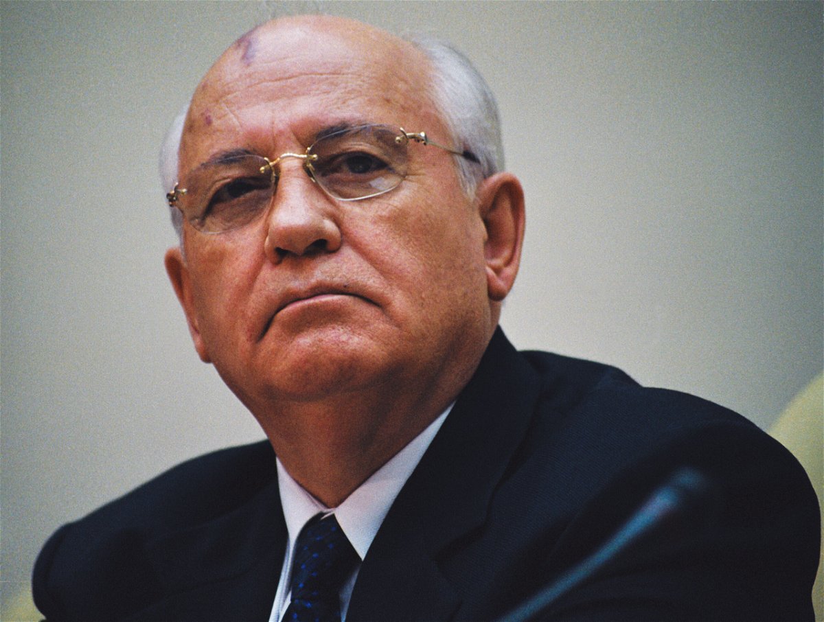 <i>Oleg Nikishin/Hulton Archive/Getty Images</i><br/>The death of former Soviet leader Mikhail Gorbachev