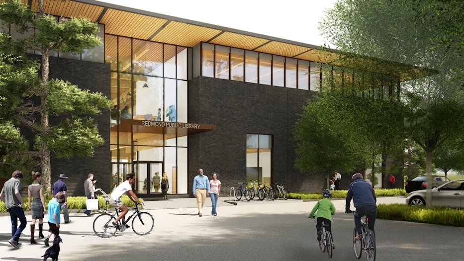 Redmond Public Library to close, move to temporary site for big upgrade, future community hub