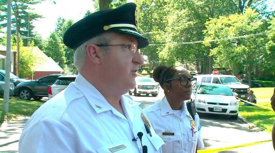 <i>KMOV</i><br/>Officers with the St. Louis Metropolitan Police Department said evidence showed the 1-year-old boy shot himself in the head before 1 p.m. in the 900 block of Melvin in the Baden neighborhood in St. Louis City.