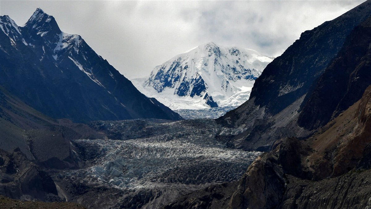 <i>ABDUL MAJEED/AFP/Getty Images</i><br/>The Passu glacier in Pakistan's northern Gilgit-Baltistan region.