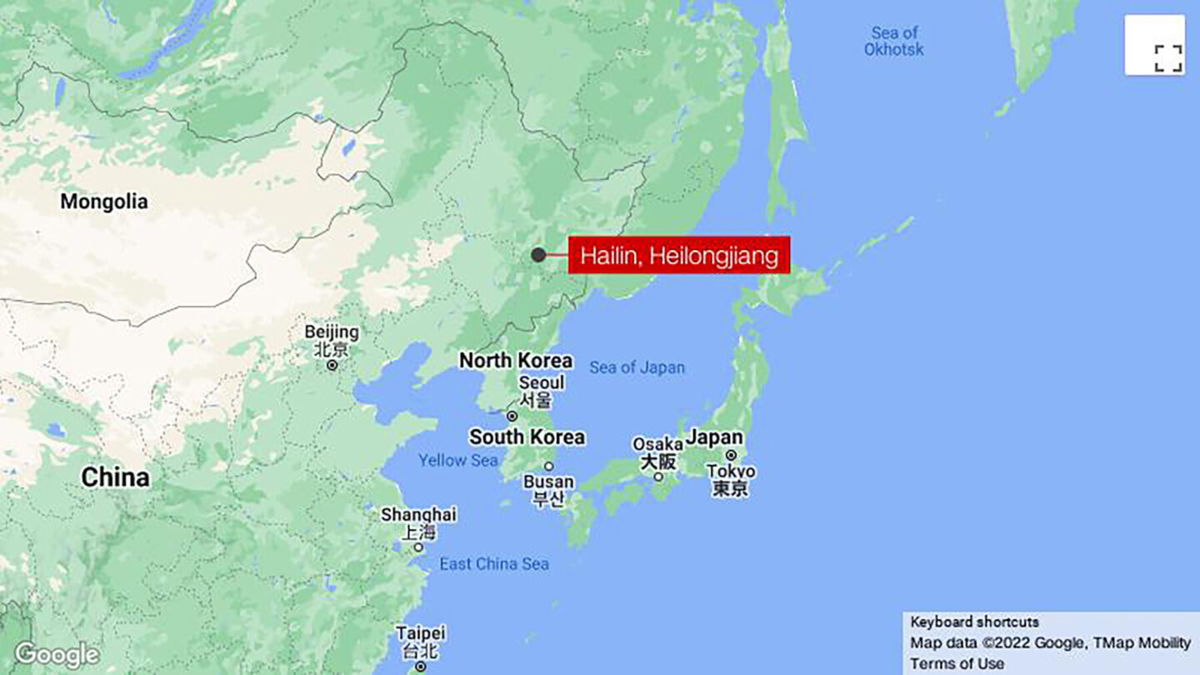 <i>Google Maps</i><br/>A man who lost control of his hydrogen balloon while harvesting pine nuts in China has been found and rescued.