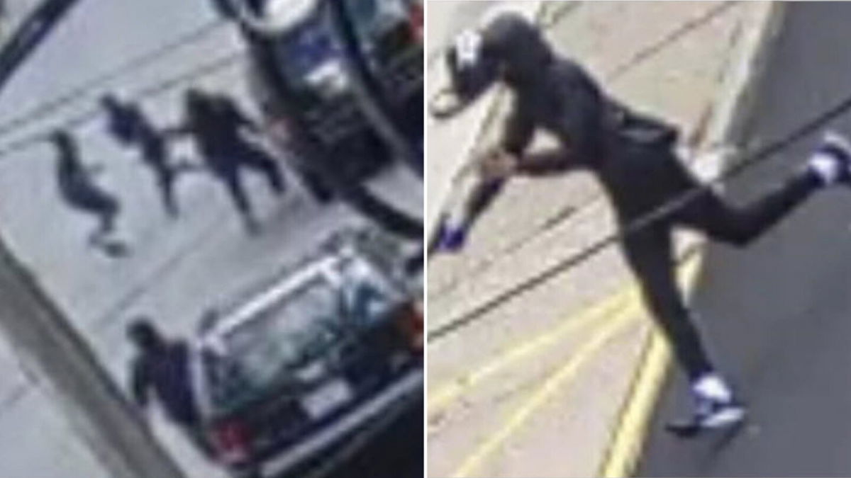 <i>Philadelphia Police</i><br/>Philadelphia Police released surveillance video of the five suspects wanted in connection with a shooting that killed a 14-year-old and injured four others. Police also announced a $40