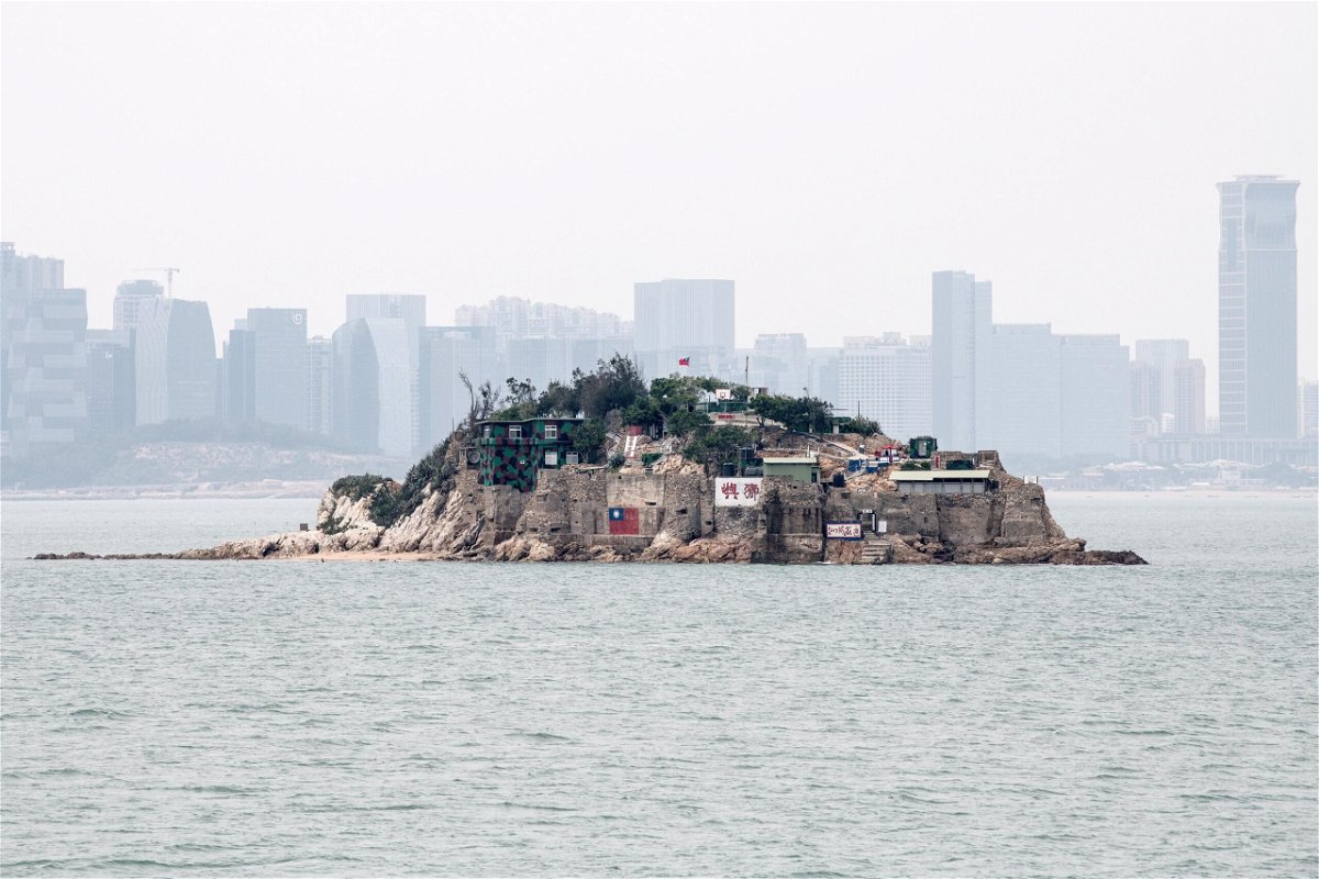<i>Carl Court/Getty Images</i><br/>Taiwan says it has shot down an unidentified civilian drone over Lion Islet