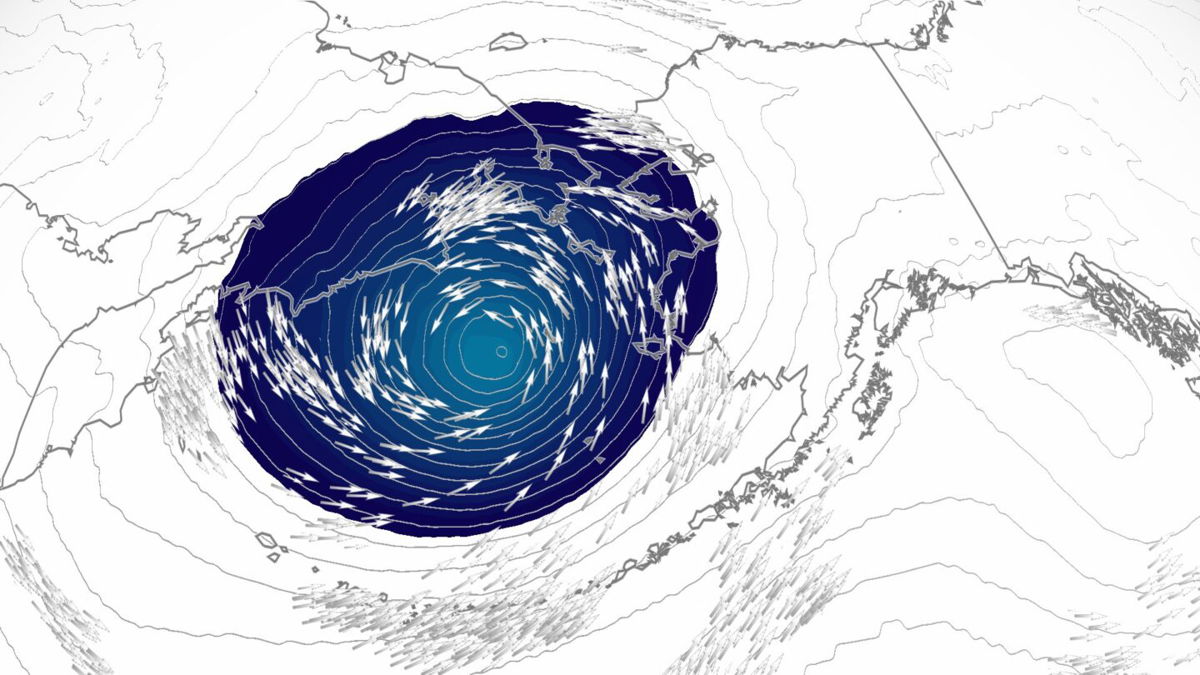 <i>CNN Weather</i><br/>All eyes in Alaska will be on the remnants of Typhoon Merbok as the system moves over the southern Bering Sea on September 15