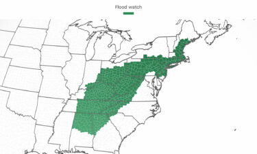 "Scattered to numerous flash floods (are) possible early this week from southern New England to the southern Appalachians