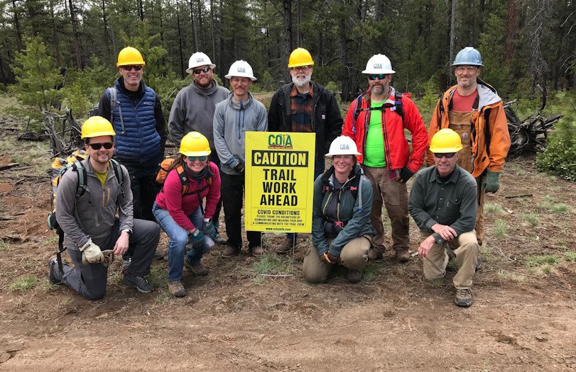 Central Oregon Trail Alliance work party