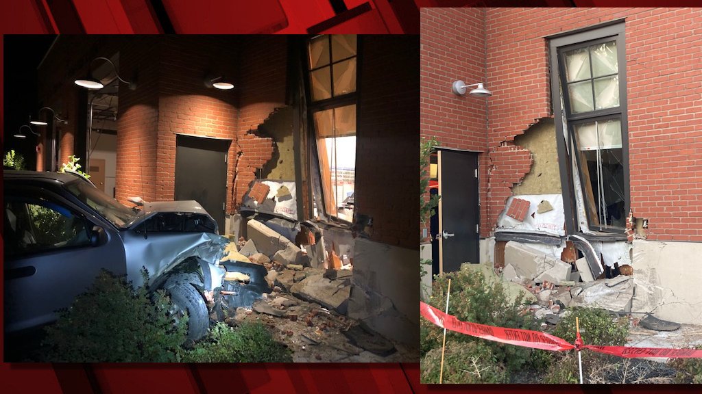 Drugged driver cited after slamming SUV into Tumalo Fire Station, causing substantial damage