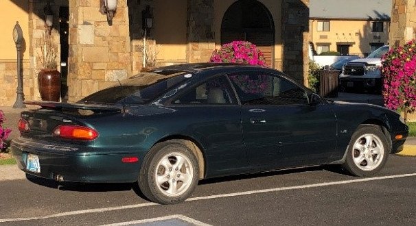 Green 1996 Mazda MX 6
