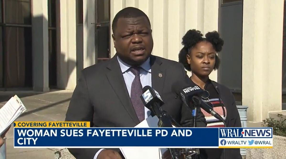 <i>WRAL</i><br/>Dunlap said she hopes by suing the Fayetteville Police Department