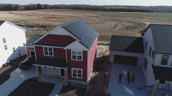 <i>WISC</i><br/>Kevin Frick and Jacqueline Friedel built a net-zero energy house.
