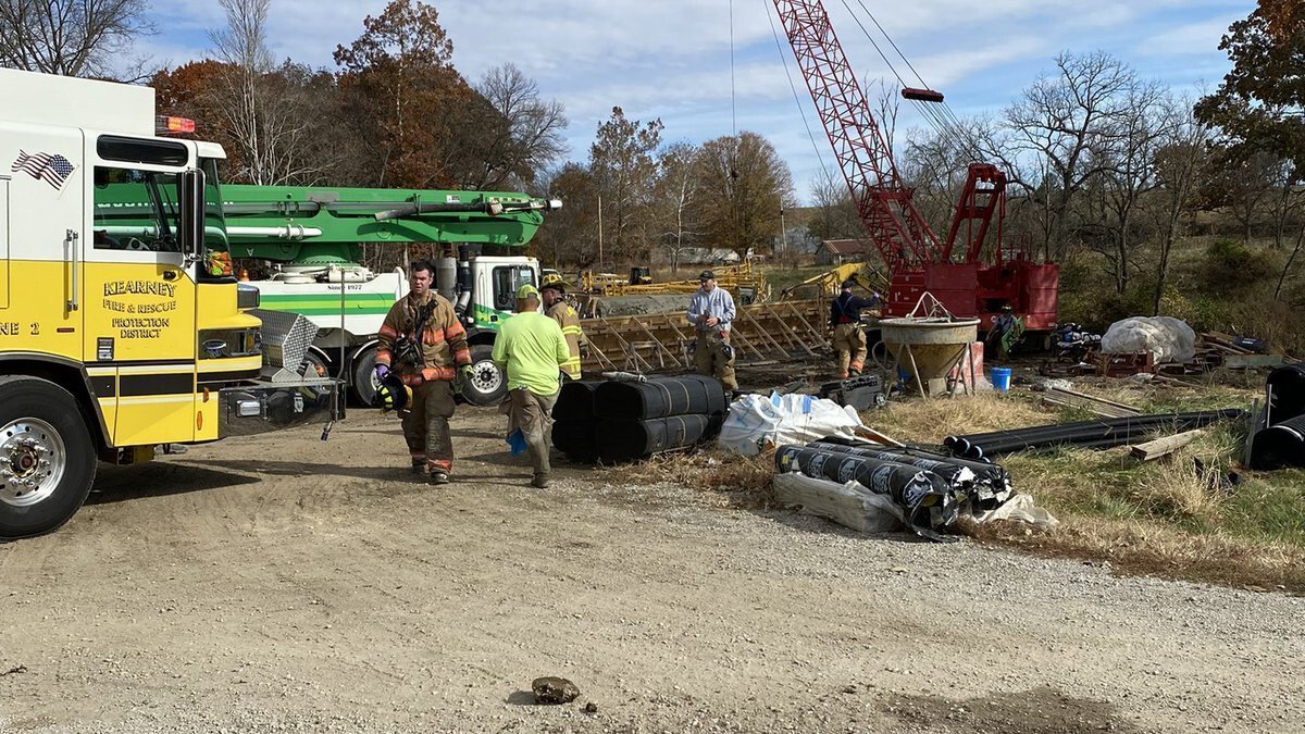 <i>@SheriffClayCo/KCTV</i><br/>One person died and law enforcement reported others with minor injuries following a bridge collapse in Clay County.