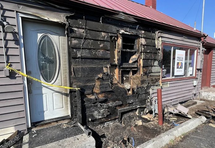 Homeless resident arrested in two NE Bend arson fires that damaged business, burned dumpster