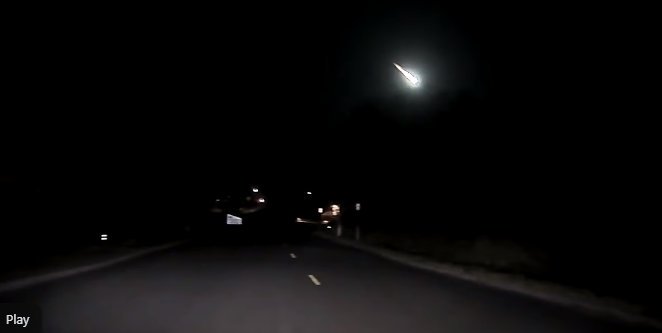 Blazing meteor seen over Northwest, in Bend as well; Lincoln City PD sgt. captures it on dashcam