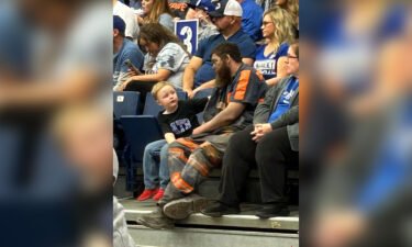 Michael McGuire rushed straight from work to take his family to a Wildcats practice game because he didn't want to miss his son's first basketball experience.