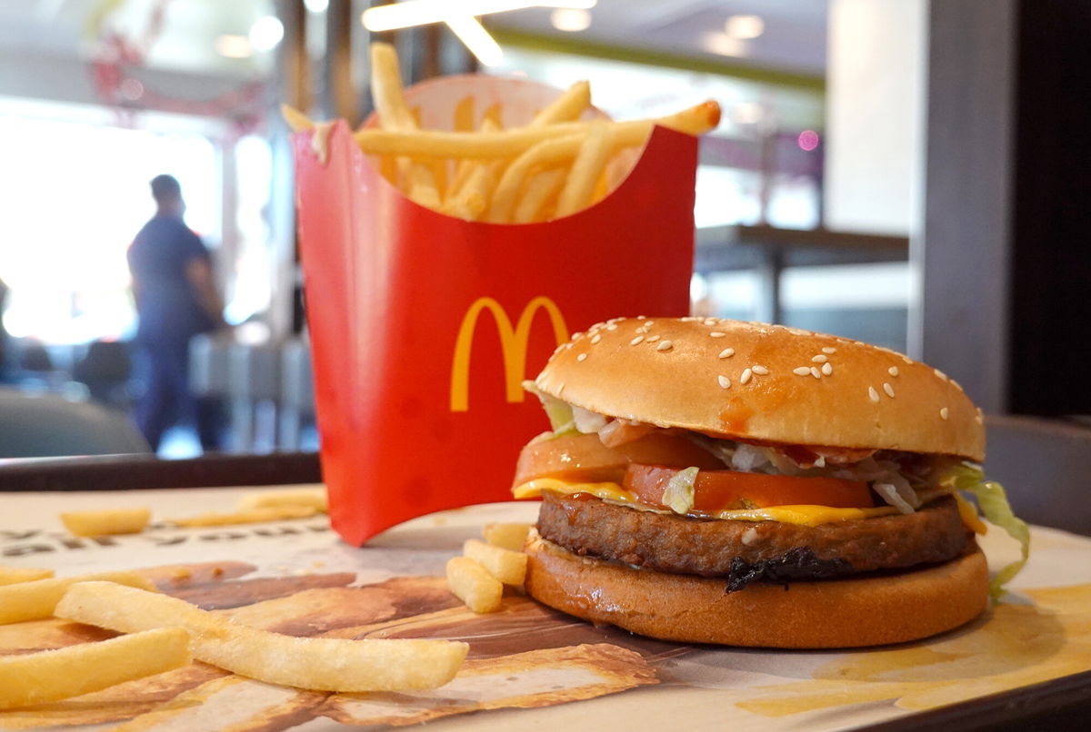 <i>Justin Sullivan/Getty Images</i><br/>McDonald's stock hit an all-time high on October 28.