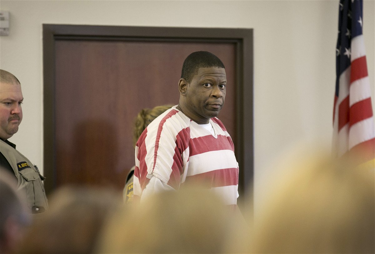 <i>Jay Janner/AP</i><br/>The Supreme Court will hear death row inmate Rodney Reed's appeal for new DNA testing. Reed here walks into the courtroom for a hearing at the Bastrop County Criminal Justice Center in Bastrop on November 25