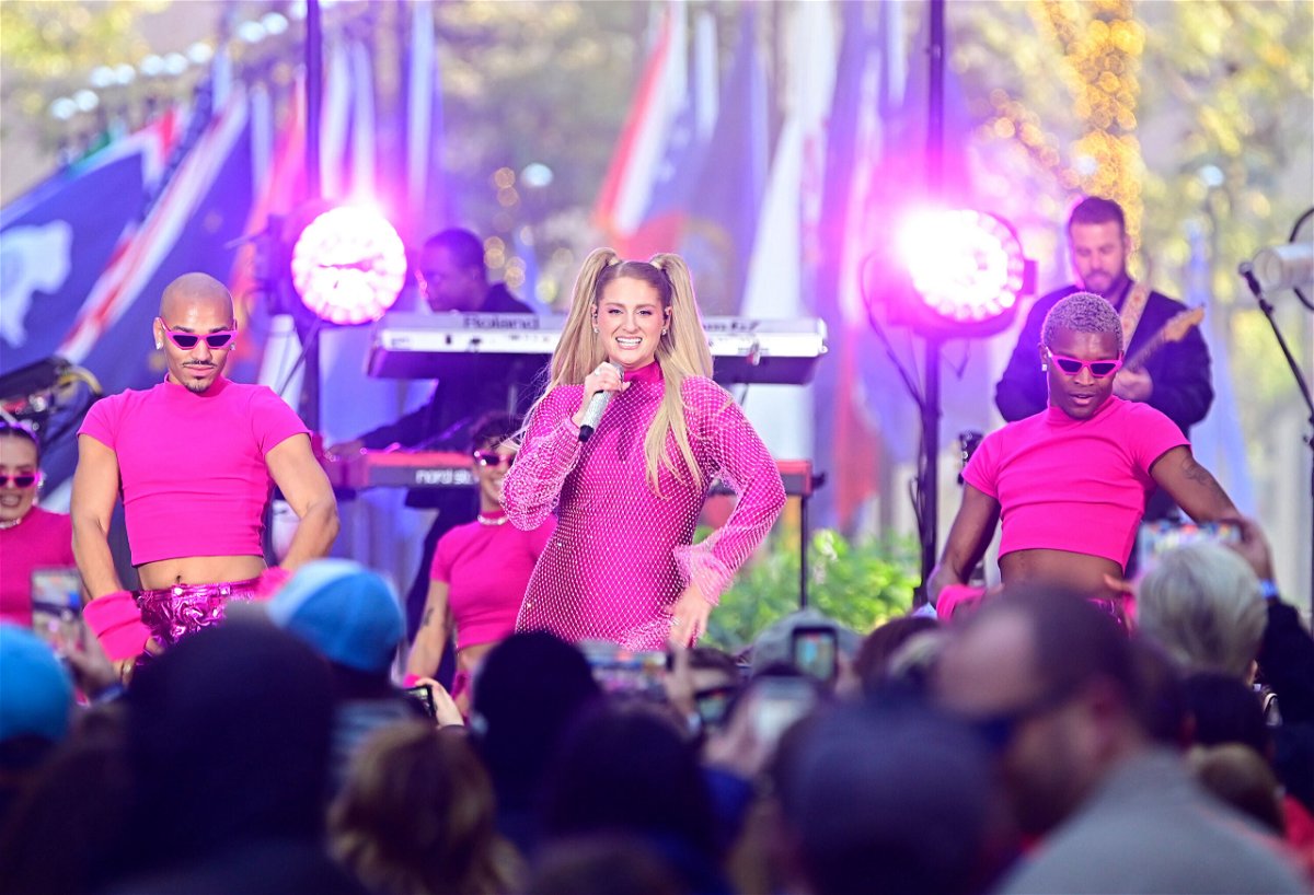 <i>Raymond Hall/GC Images/Getty Images</i><br/>Meghan Trainor pictured on October 21