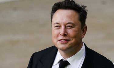 Elon Musk is seen here in Wilmington