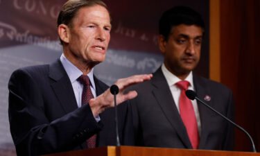 Sen. Richard Blumenthal says Wednesday that he's been talking to Republicans about his bill to halt arms sales to Saudi Arabia.