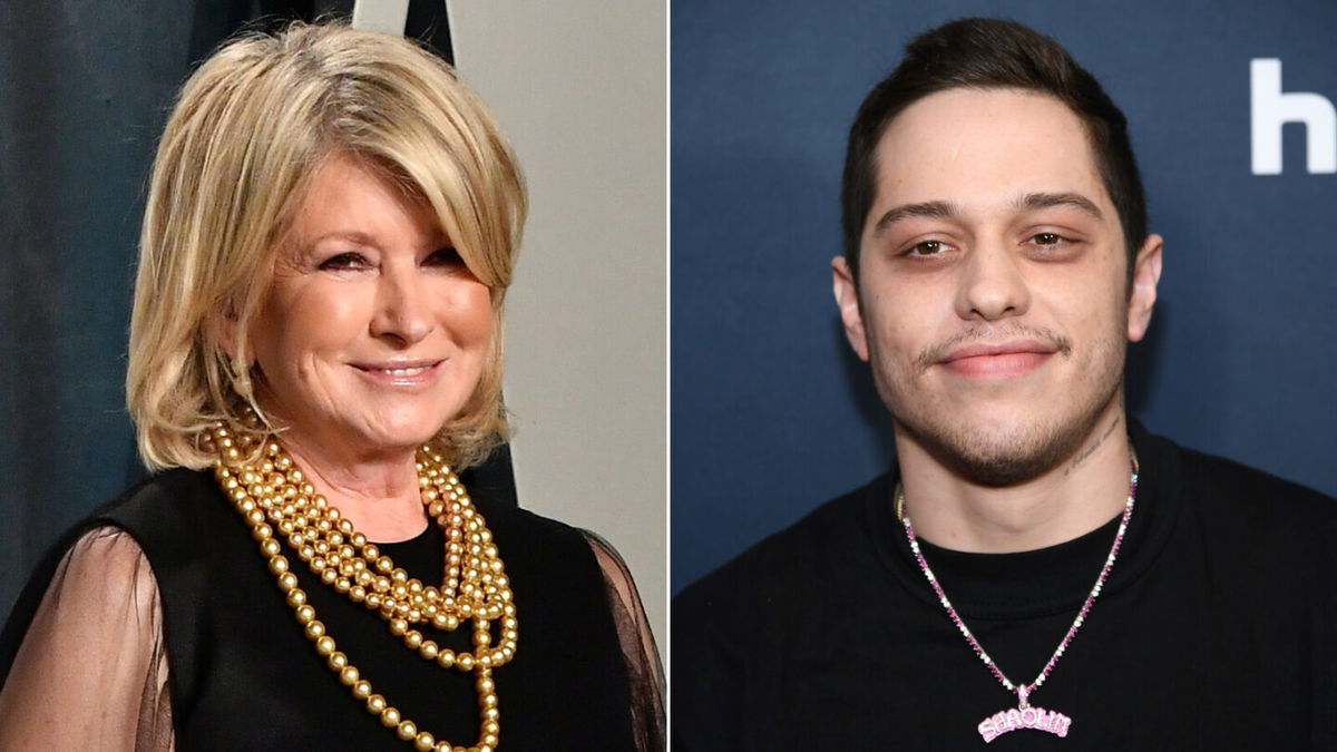 <i>Getty Images</i><br/>Martha Stewart responds to those wanting her to date Pete Davidson.