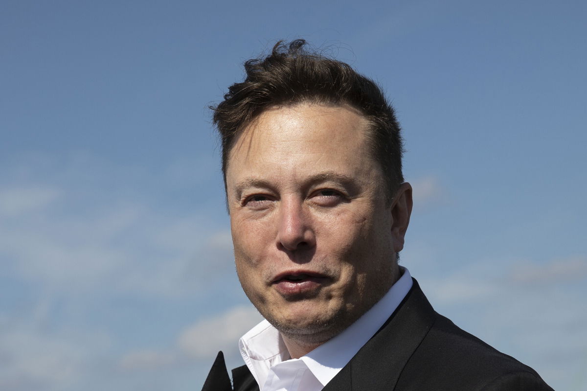 <i>Maja Hitij/Getty Images/FILE</i><br/>Tesla head Elon Musk