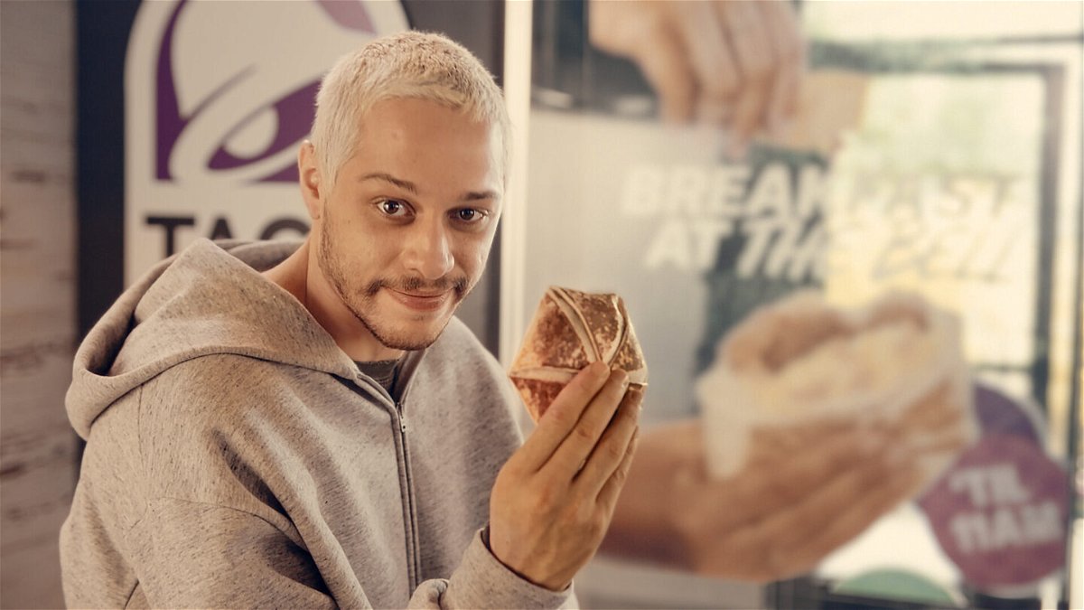<i>Taco Bell</i><br/>Taco Bell hires Pete Davidson to help apologize.